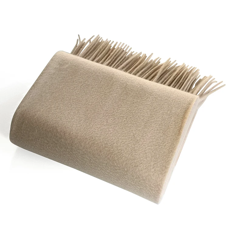 
2019 Wholesale High-End Solid Color 100% Cashmere Scarf For Women 