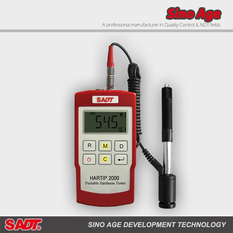 SADT HARTIP2000 Hardness Tester with universal angle (accuracy +/-2 HLD)