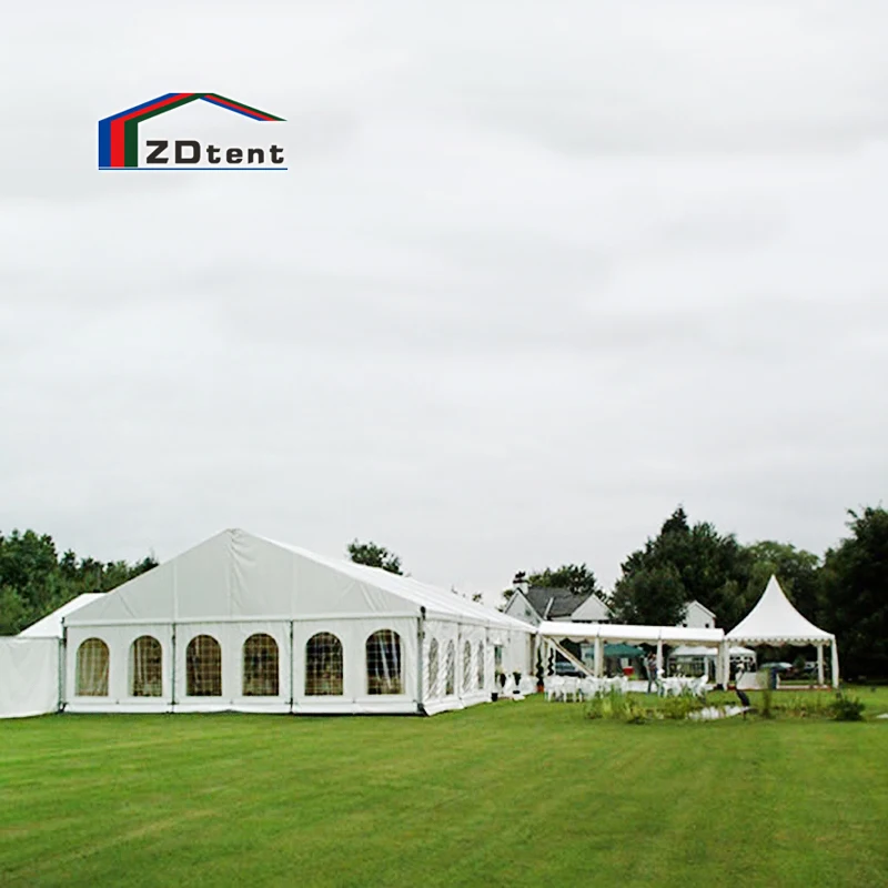 Outdoor air conditioned business conference banquet party event tent