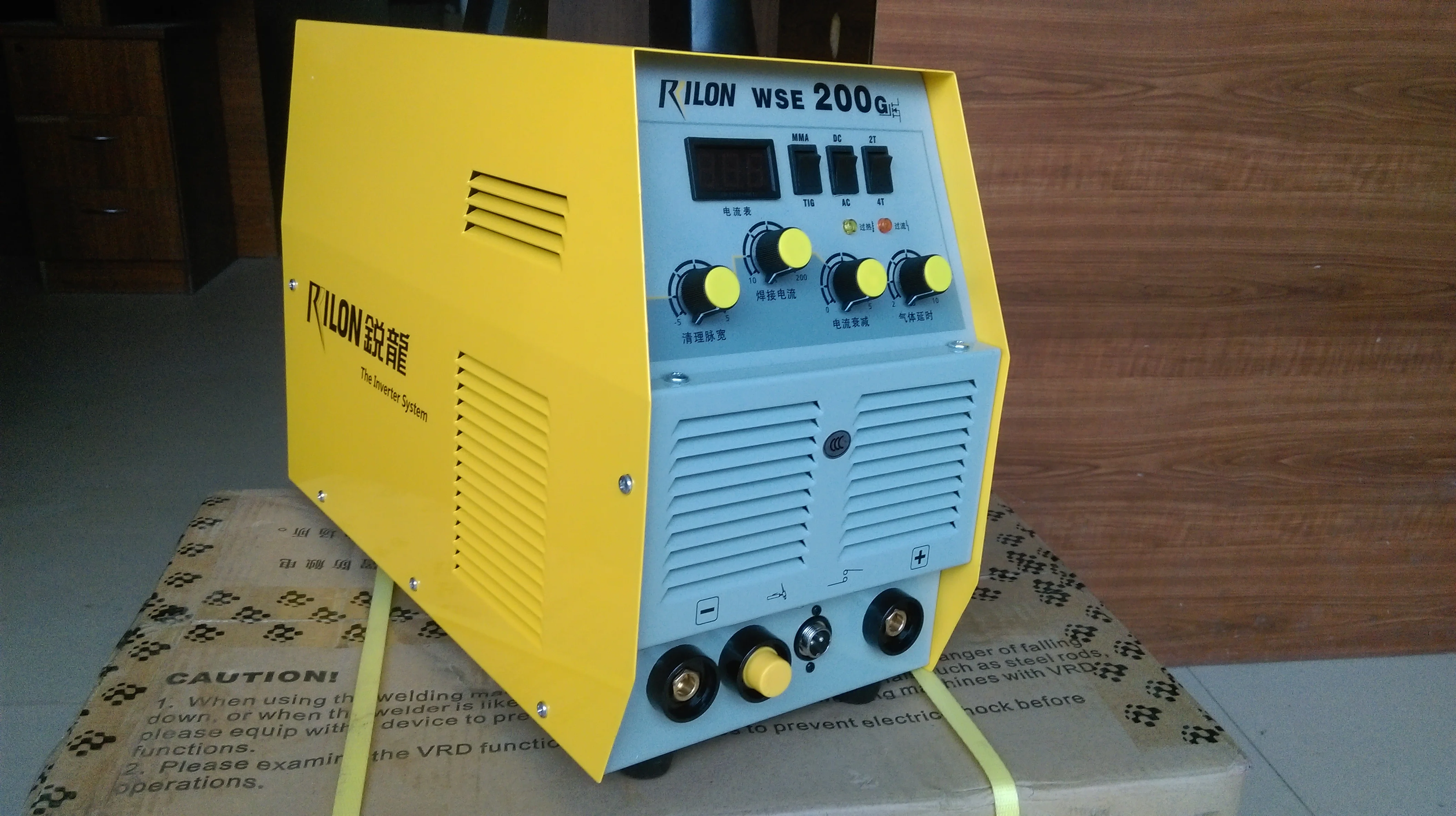 WSE-200G Flexible Inverter AC DC Tig Welder Aluminium Welding Machine