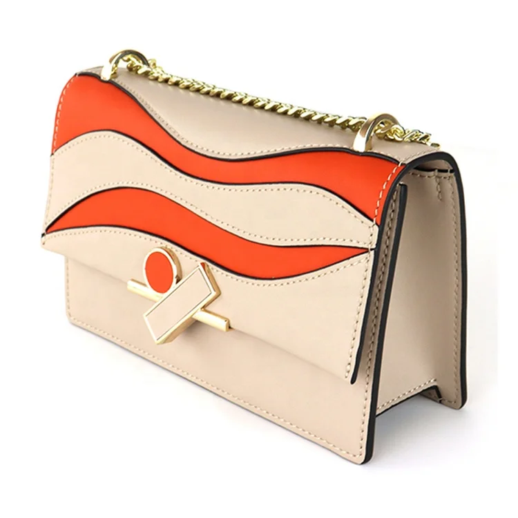 ISO BSCI factory wholesale custom logo luxury PU leather ladies clutch women handbag distributor