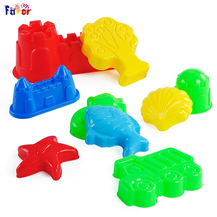 CE 20 Pieces Beach Sand Toys In Reusable Zippered Bag For Kid