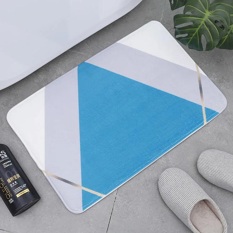 (CHAKME) wholesale microfiber washable kitchen entrance floor mats custom