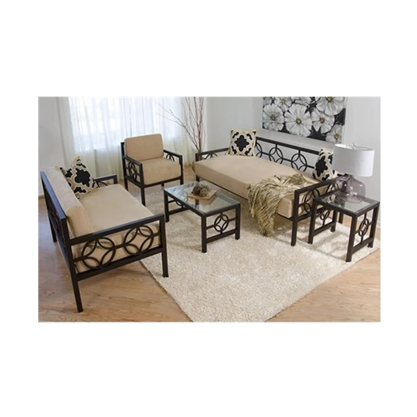 Наборы металлической мебели для гостиной, Диванный журнальный столик и журнальный столик