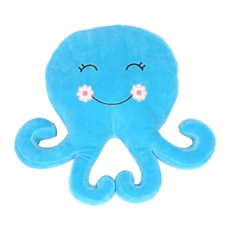 2020 amazon wholesale Free sample OEM ins custom cute soft baby kids stuffed plush animal toys T shaped pillow cushion