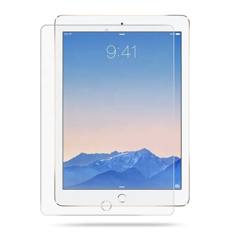 2.5D 9h чувствительный сенсорный прозрачный закаленное стекло экрана гвардии для iPad Air 2