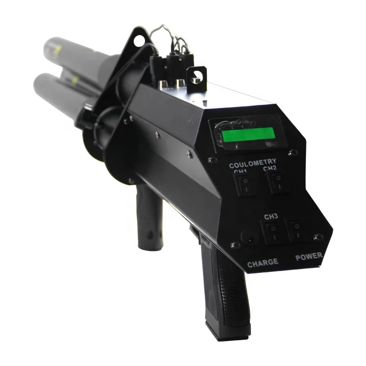 Three Head Electric Confetti Cannon Machine