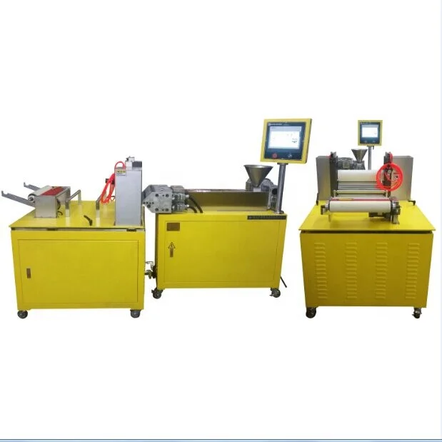 Mini Single Screw Extruder with Stretch Film Line and Film Blowing Machine Line Together