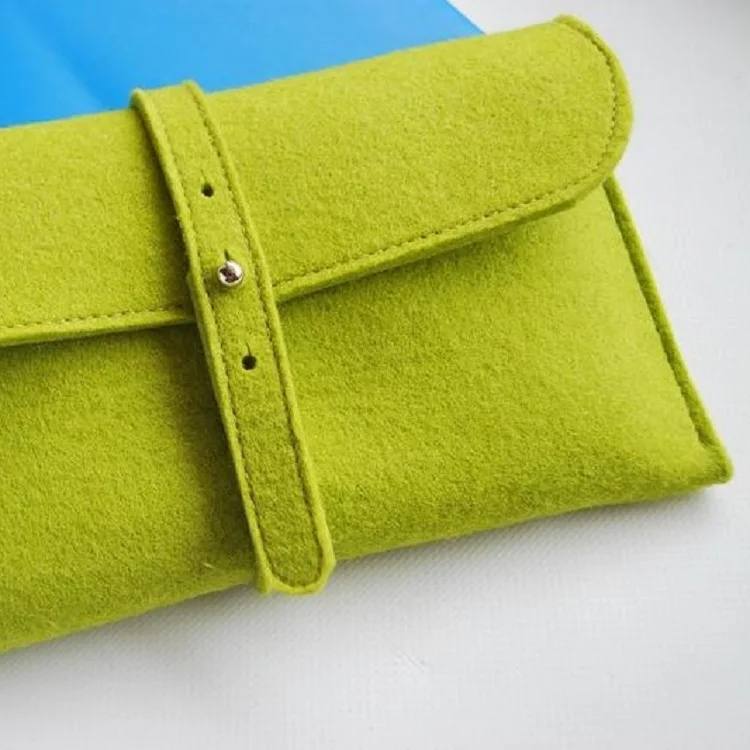 
Eco-friendly customized student felt pencil case 