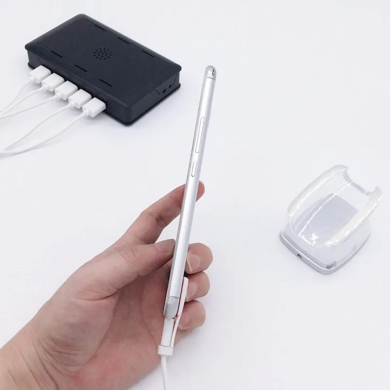 6 8 10 Multiway Mobile Phone Display Security System Cell Phone Store Anti-theft Alarm Retail Mobile Phone Security Device