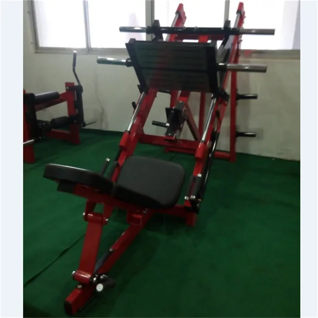 sports equipment plate loaded hammer strength 45 degree linear leg press Gym Equipment XF25   Bodybuilding Products