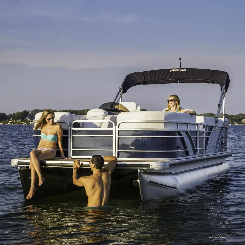 8.3m 27ft friends pleasure luxury aluminum pontoon boat for sale