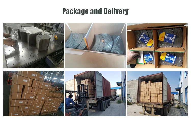 Non asbestos truck brake drum truck brake lining 4515