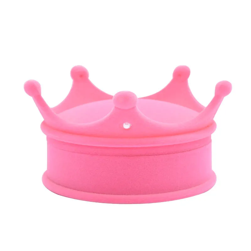 Wholesale  crown  shape velvet bracelet  Jewelry  set Box