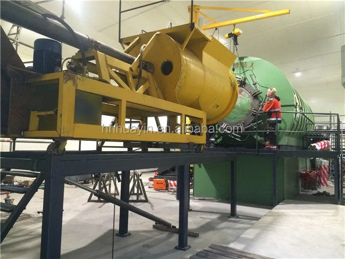 10 тонн отработанных шин/пластиковая пиролизная установка для пиролизного масла