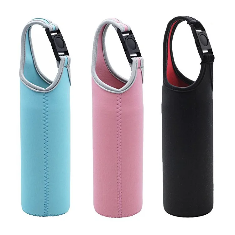 High Quality Neoprene Water Bottle Cup Holder with Handle