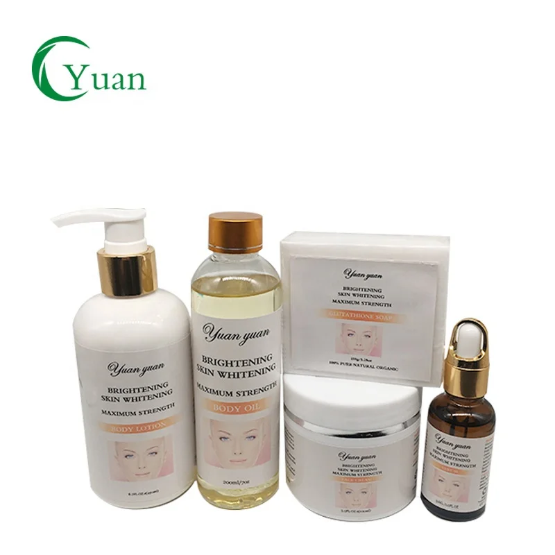 Best organic vitamin c l-glutathione Maximum strength  fast skin whitening face cream