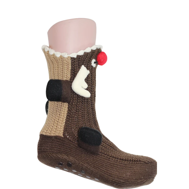 2018 new socks Christmas knit stocking for men and women