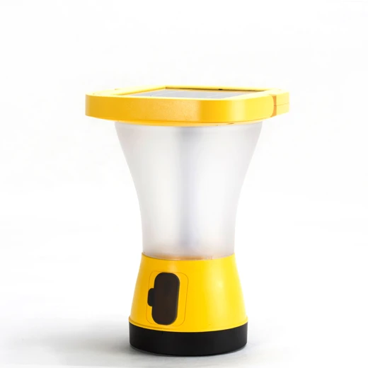 World Bank Certified Manufacturer, New Designed Outdoor Portable LED Emergency Hiking Lantern with Mobile Charger