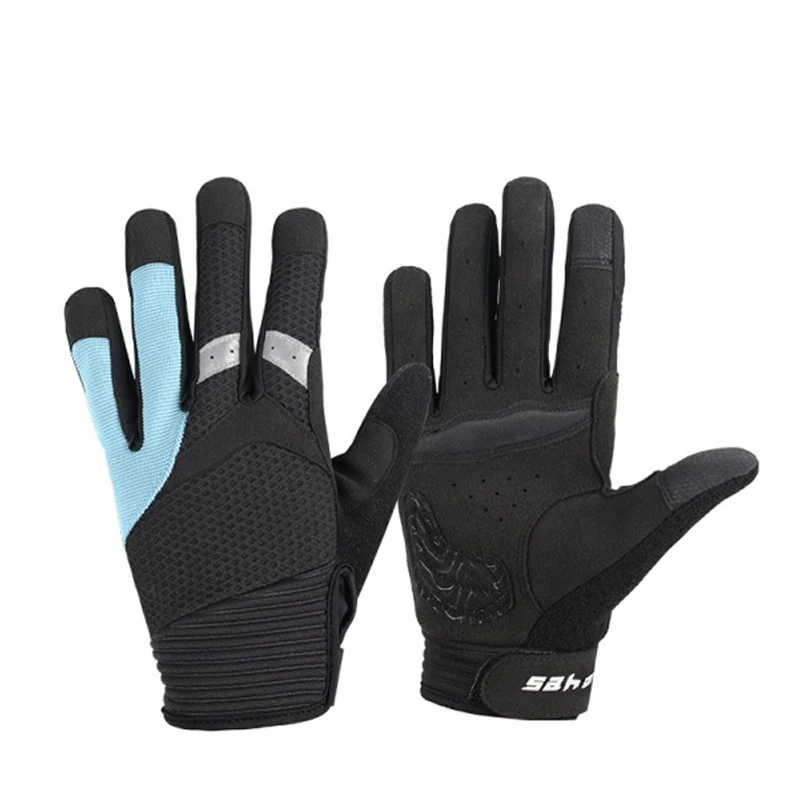 Sahoo 421321 Touchscreen Non-slip Full Finger Cycling Bike Bicycle Gloves Mittens For Gym Fitness Running Hiking Camping