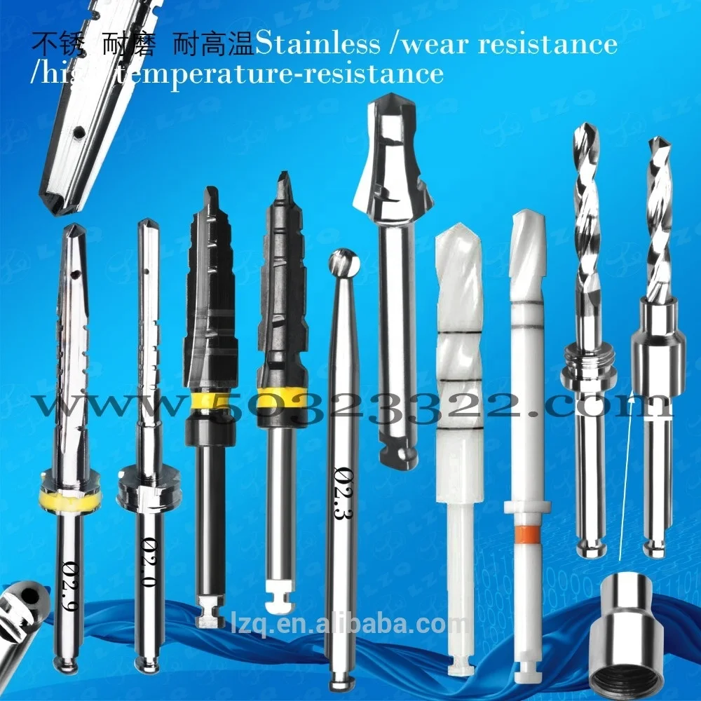 Производители стоматологических имплантов медицинская стоматологическая дрель для профиля имплантации