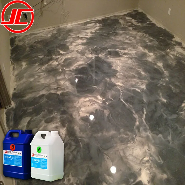 Metallic Epoxy Resin Flooring for Floor Coating and Painting