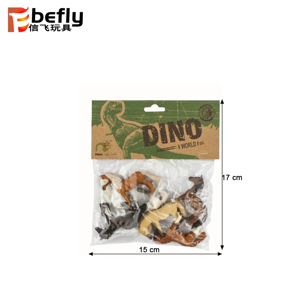 Vivid Farm Animal Model Small Plastic Horse Toys Figures