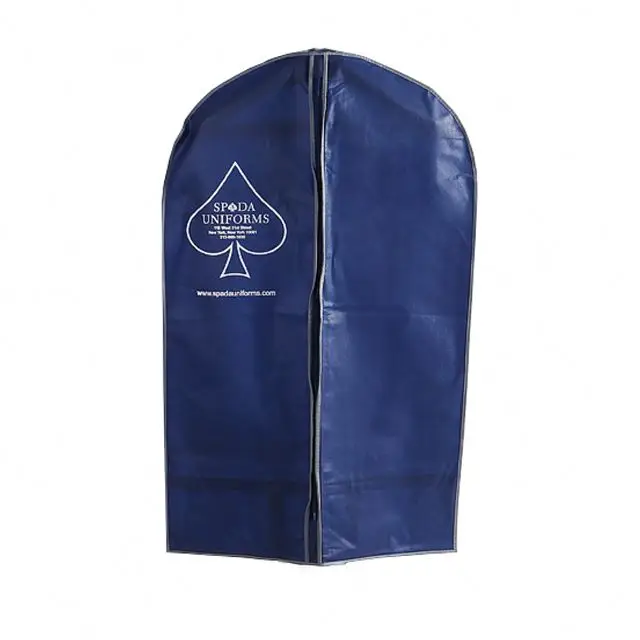 High quality personalized foldable reusable multiple custom dress garment jacket suit bags for uniforms