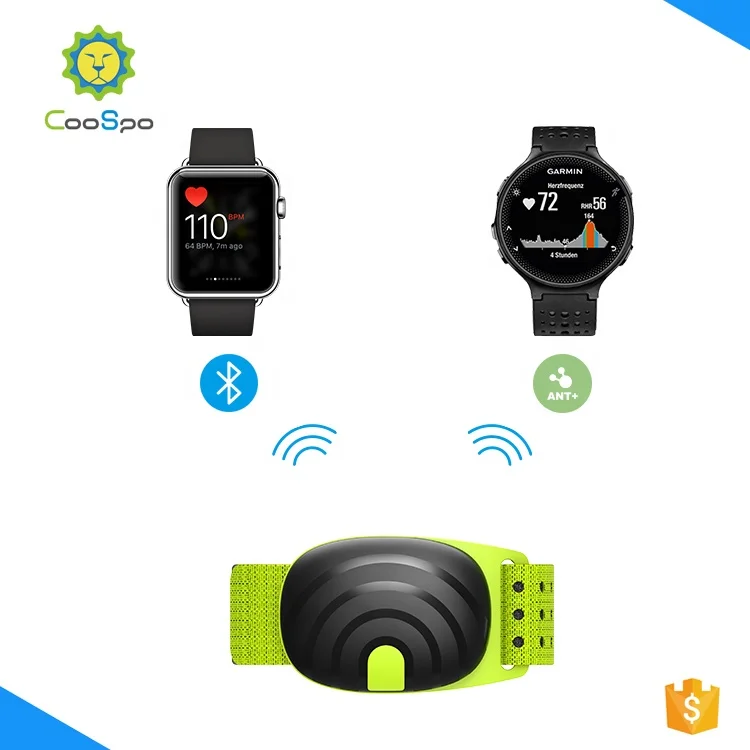 
CooSpo heart rate monitor armband bluetooth ant devices 