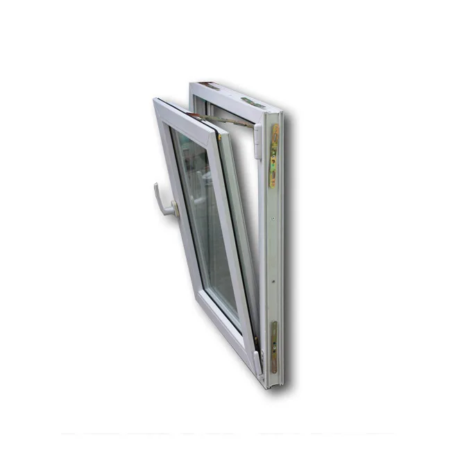 Pvc Small Single Hung Windows Awning Glass Bathroom Window