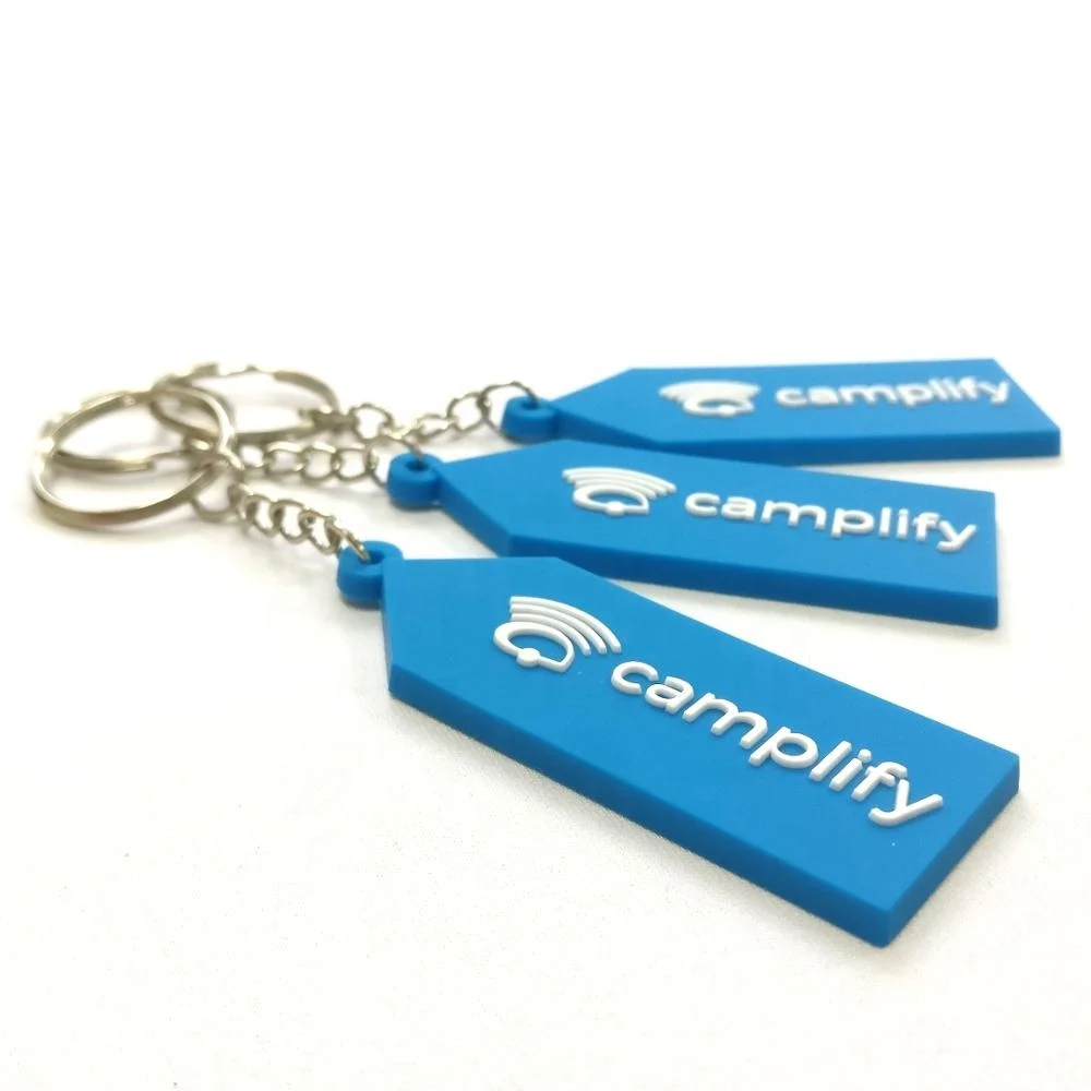 
promotional keyring with logo soft pvc keyring custom logo 
