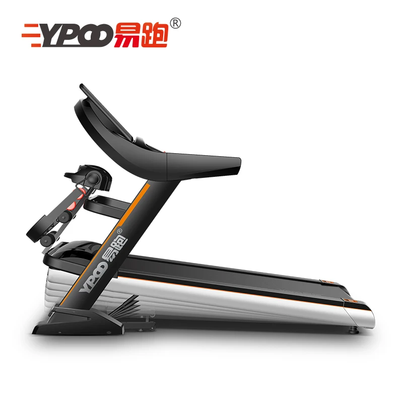 YPOO semi commercial treadmill treadmill 3hp dc motor commercial gym treadmill