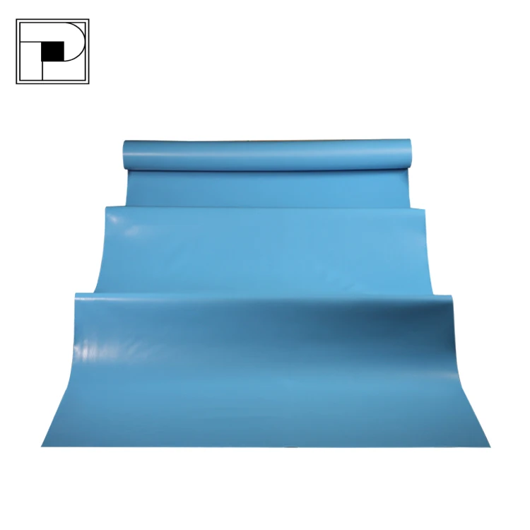 Оптовая продажа высокое качество синий цвет ПВХ бассейн лайнер с 1,5 мм толщиной