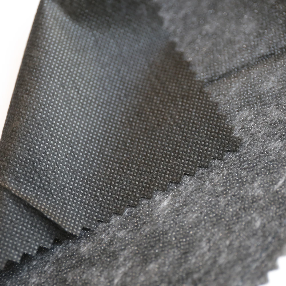 Плавкая Нетканая прокладка пользовательский полиэстерный тканный для костюмов пальто куртки D2828AZ