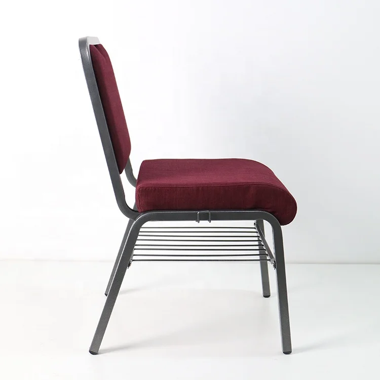 Hotel  chair wholesale cheap price modern stackable church chair