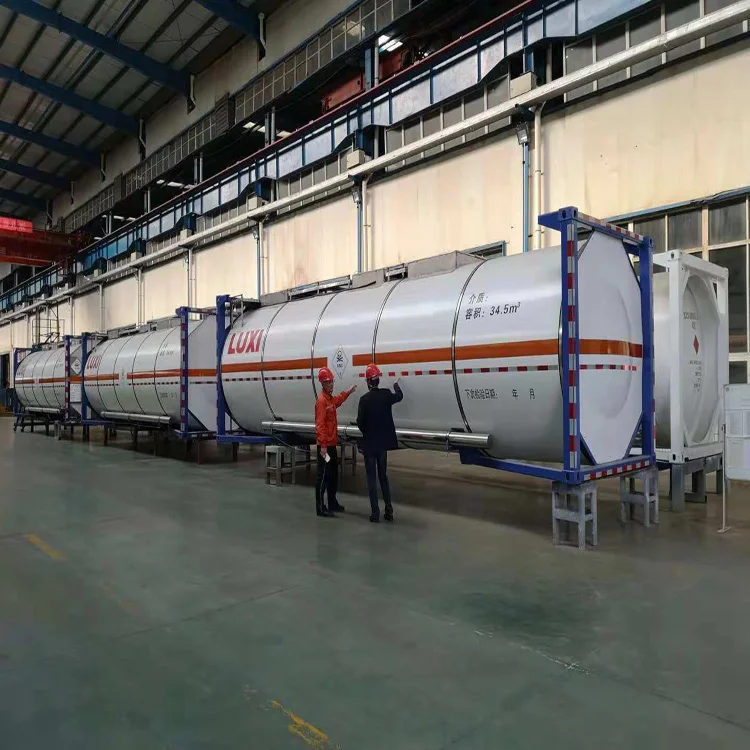 
ASME standard lng ISO tank container easy transportation 