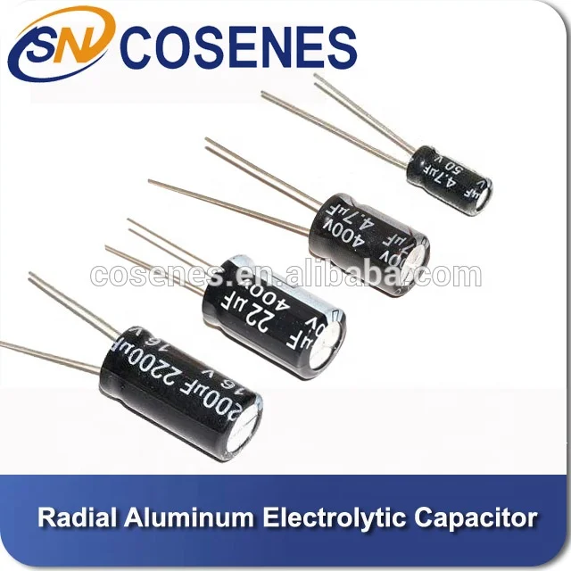 
Radial Through hole Aluminum electrolytic capacitor 470mf 470uf 63V 