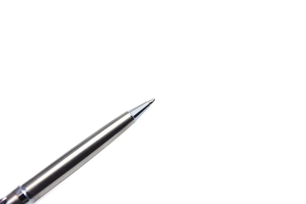 yiwu stationery Metal ballpoint pen Learn office school stationery Gift hotel business style pen 0.7mm