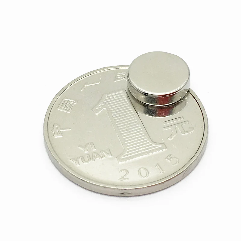 Маленький дисковый магнит 10x3 мм круглый диск N35 Неодимовый магнит