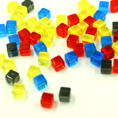 Leisure and entertainment products Acrylic  dice Acrylic Transparent Square Transparent Dice custom color Dice