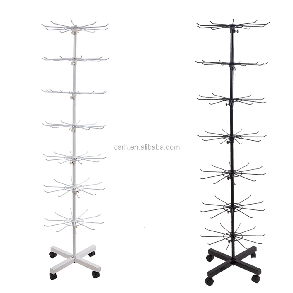 
 Регулируемый напольный Стеллаж с крючками для витрин RH-DR07 1600*400 мм  