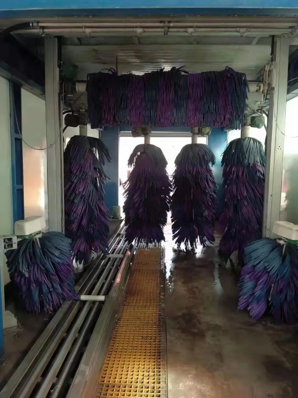 cordless commercial high pressure fully automatic brush car washer tunnel equipment system