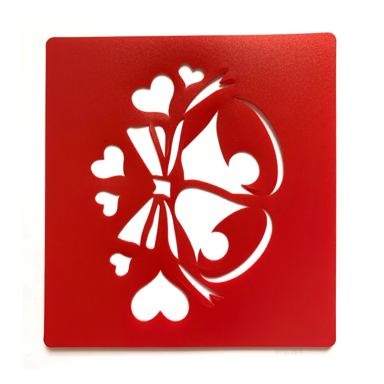 
Hot Sales Stencil Templates Plastic Sheets for walls 