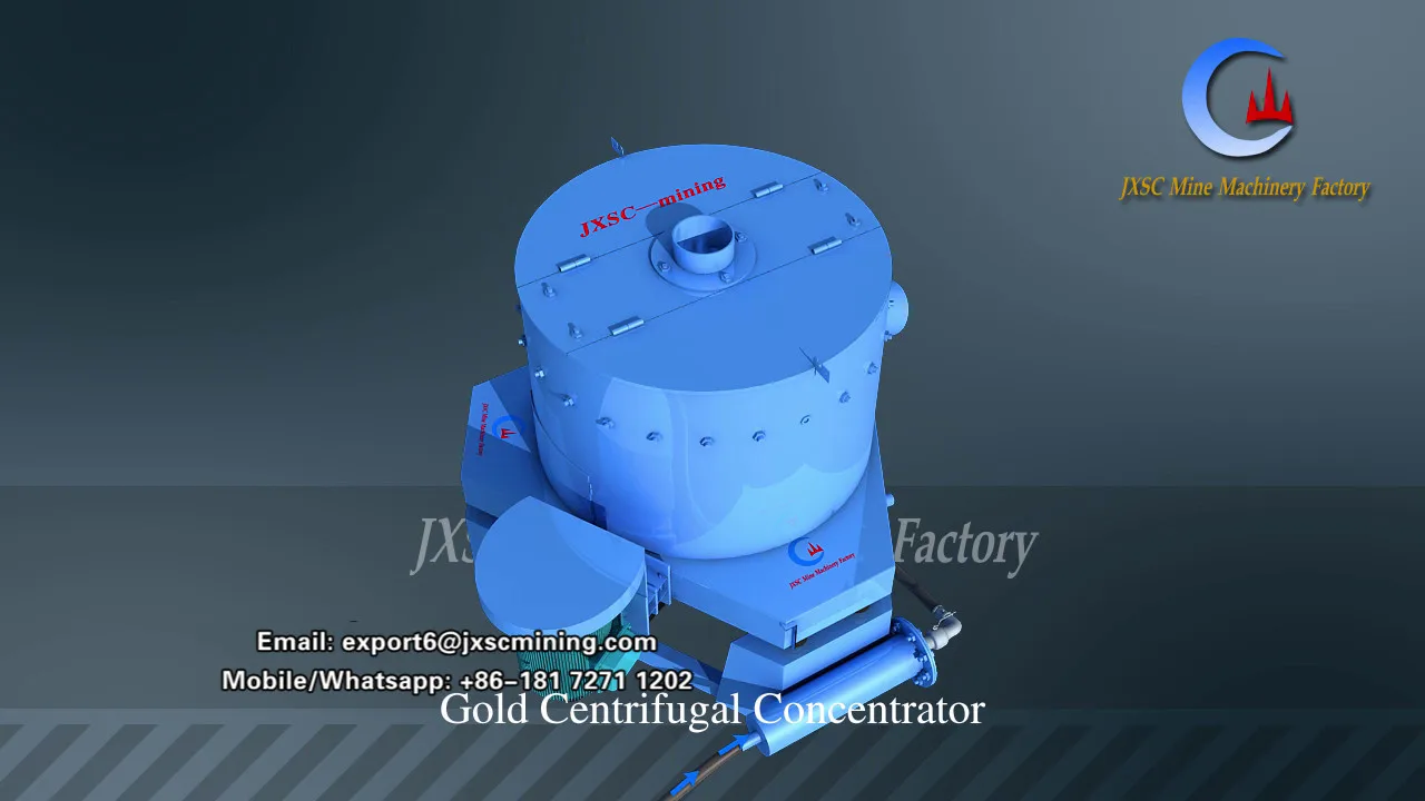 Gravity Mineral Separator Mini Gold Concentrator  Centrifugal  in Africa
