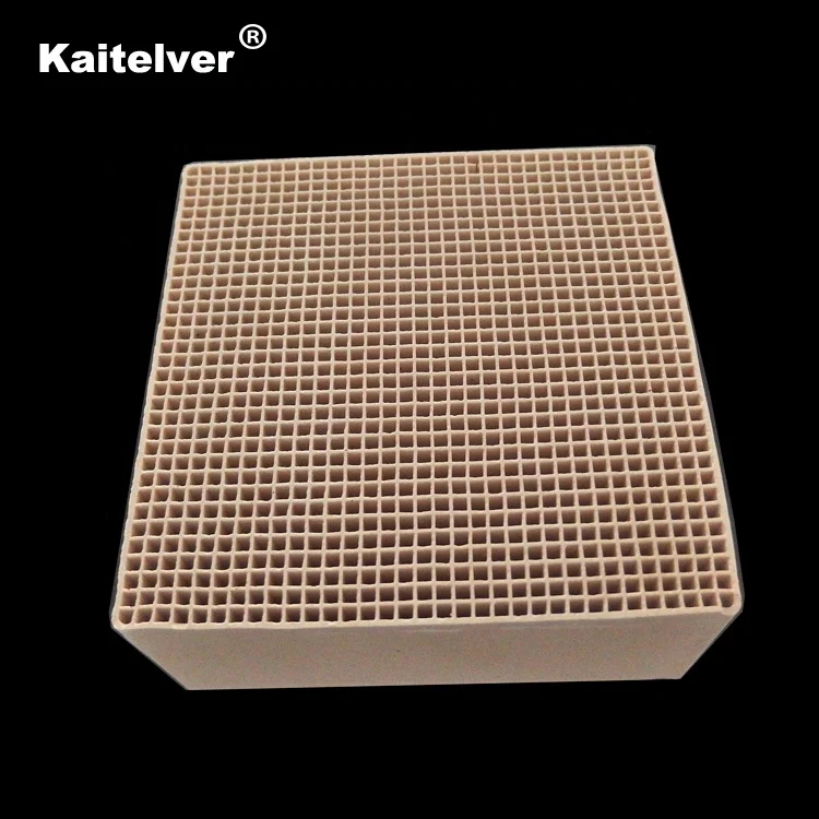 Sic honeycombs ceramic heater accumulator HTAC RTO ceramic honeycomb block