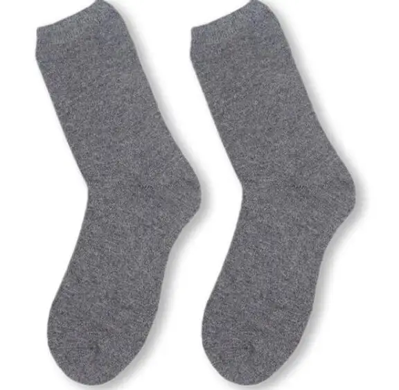2022 Special Design Widely Used Custom Winter Wool 100% Cashmere Cable Knitted Socks For Men And Women