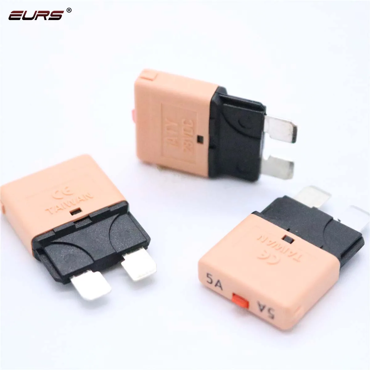 Eurs good price 5pcs Combination packages  28V DC 5A  medium reset fuse circuit breaker