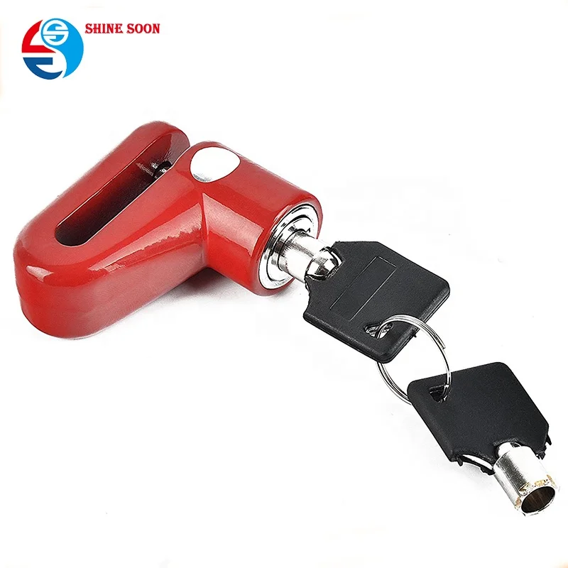 bike accessories bicycle disc lock motorcycle bicycle disc brake multicolor steel brake disc lock bike anti theft bike lock