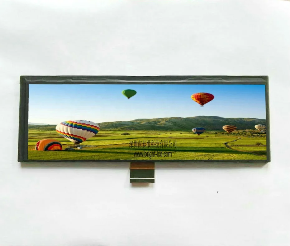Bar Type TFT Display 8inch 1600x480 LCD for Smart home