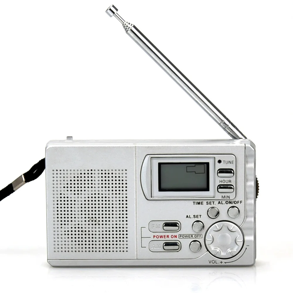 high quality FM/AM 2 band portable radio